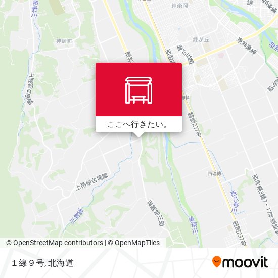 １線９号地図
