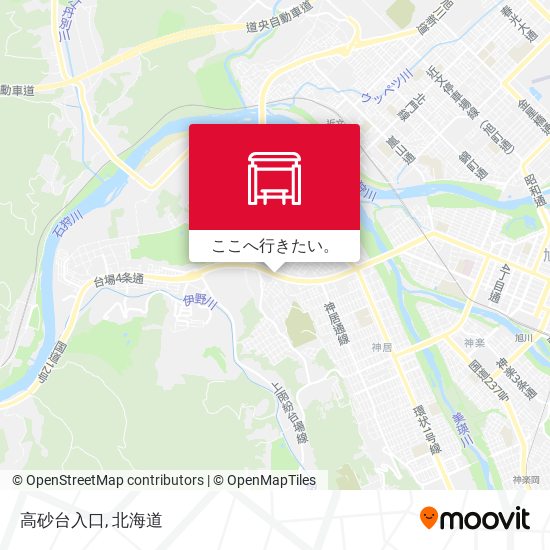 高砂台入口地図