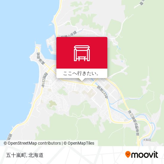 五十嵐町地図