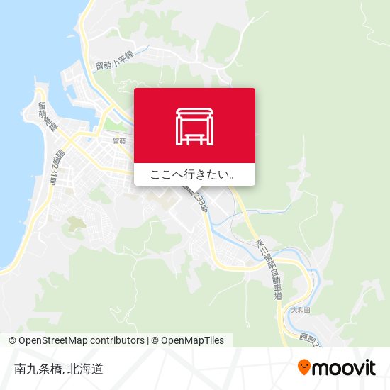 南九条橋地図