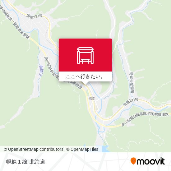 幌糠１線地図
