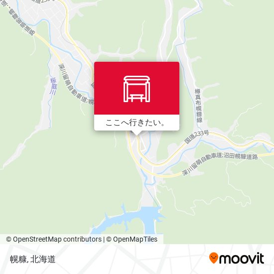 幌糠地図