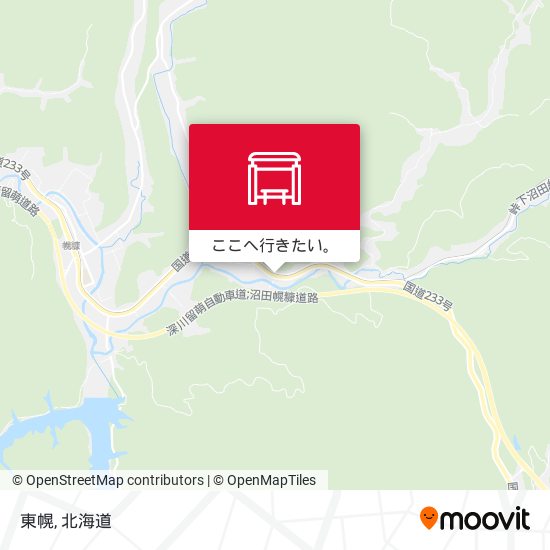 東幌地図
