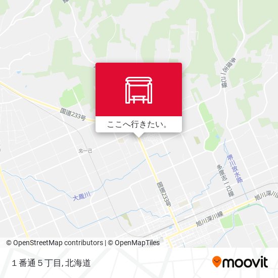 １番通５丁目地図