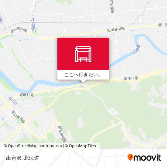 出合沢地図