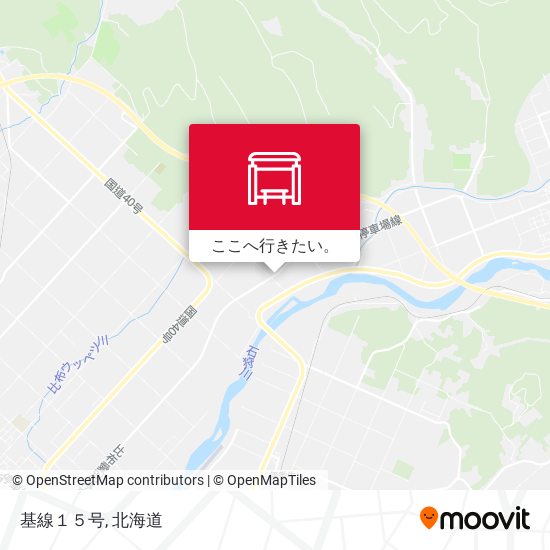 基線１５号地図