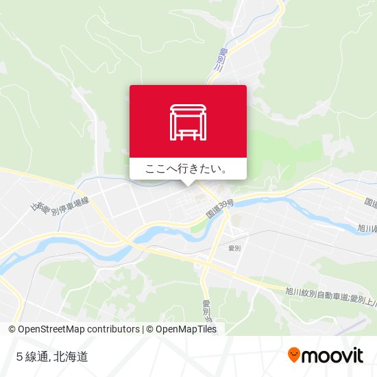 ５線通地図