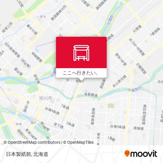 日本製紙前地図