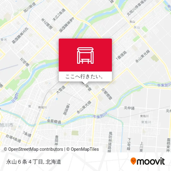 永山６条４丁目地図