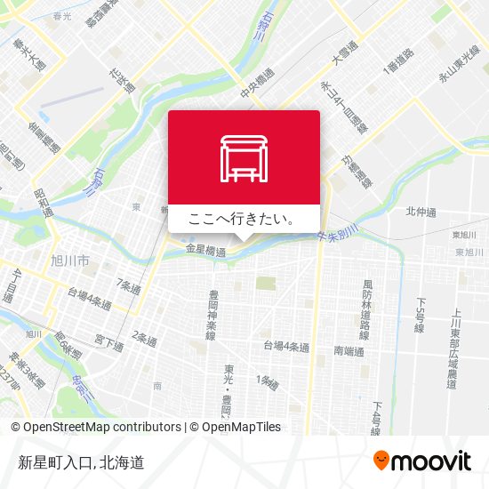 新星町入口地図