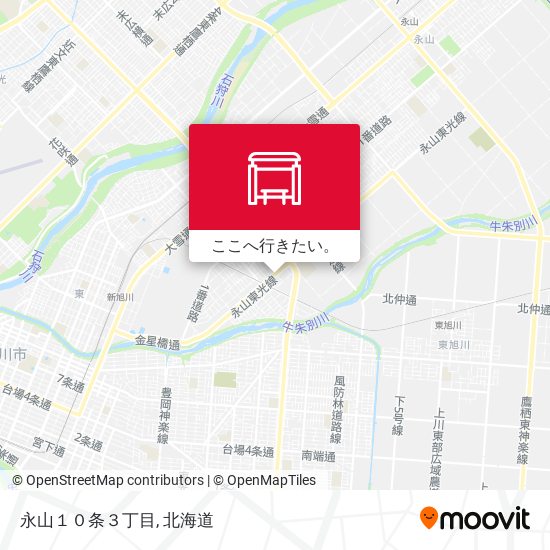 永山１０条３丁目地図