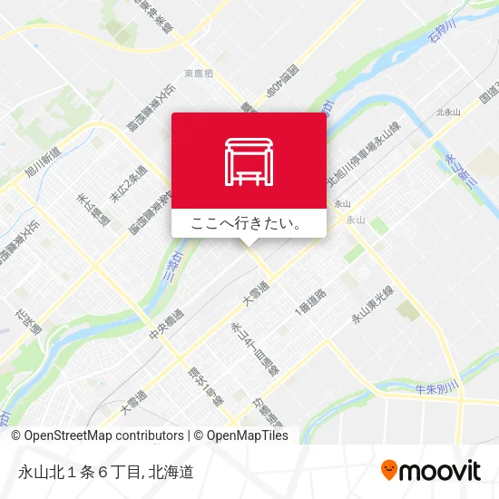 永山北１条６丁目地図