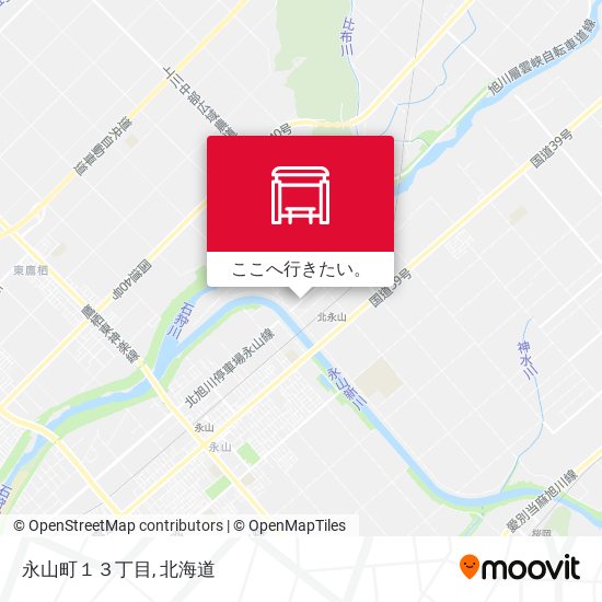 永山町１３丁目地図