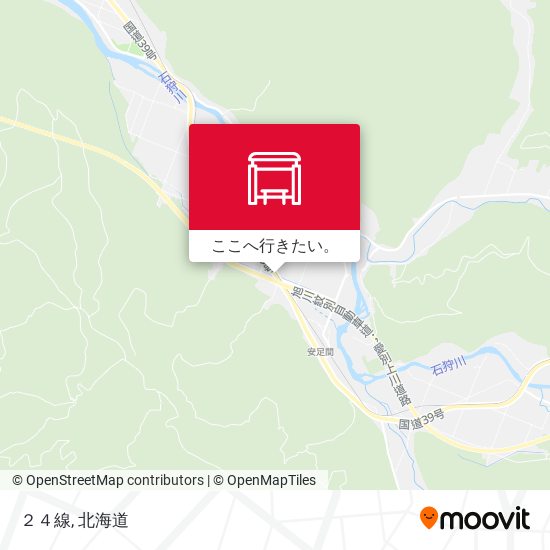 ２４線地図