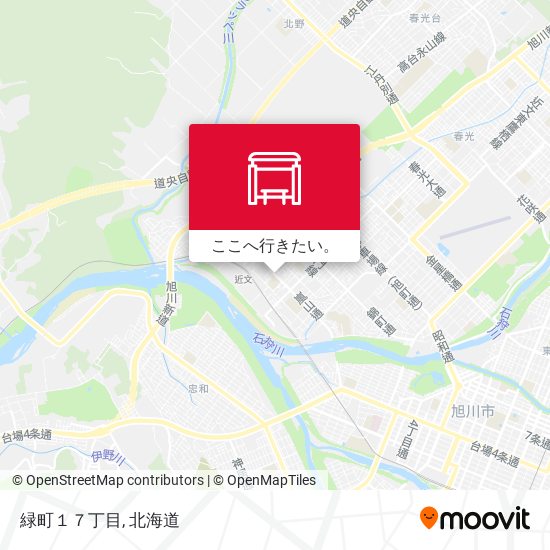 緑町１７丁目地図