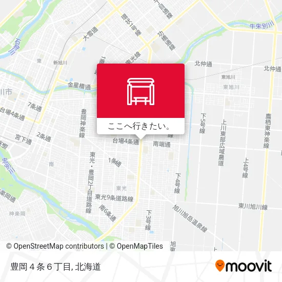 豊岡４条６丁目地図