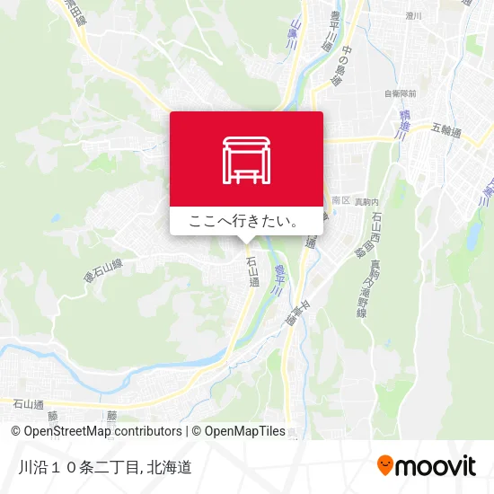 川沿１０条二丁目地図