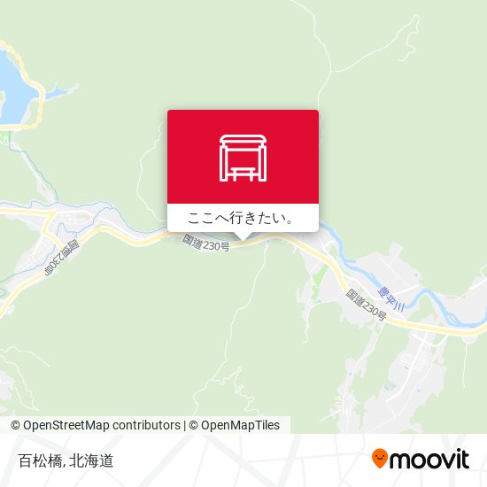百松橋地図