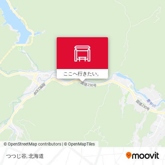 つつじ谷地図