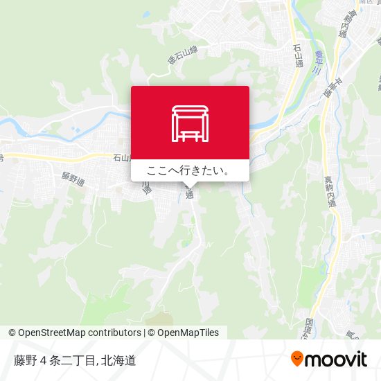 藤野４条二丁目地図