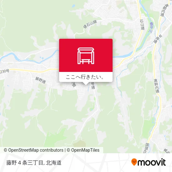 藤野４条三丁目地図