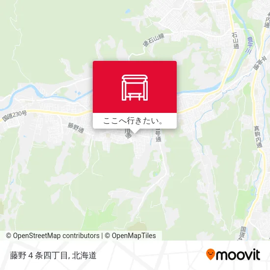 藤野４条四丁目地図