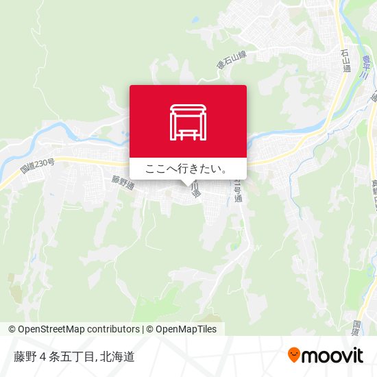 藤野４条五丁目地図