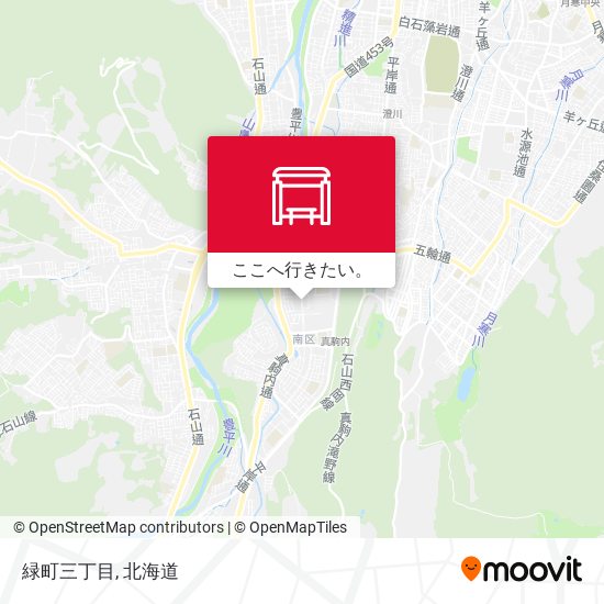 緑町三丁目地図