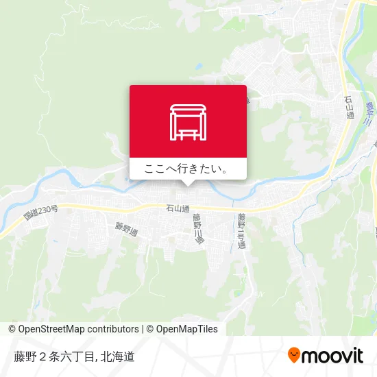 藤野２条六丁目地図