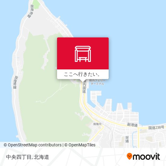 中央四丁目地図