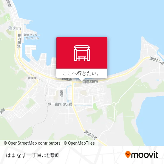 はまなす一丁目地図