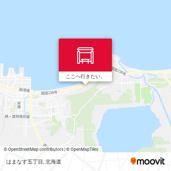 はまなす五丁目地図