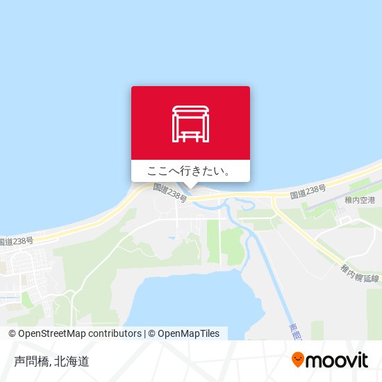 声問橋地図