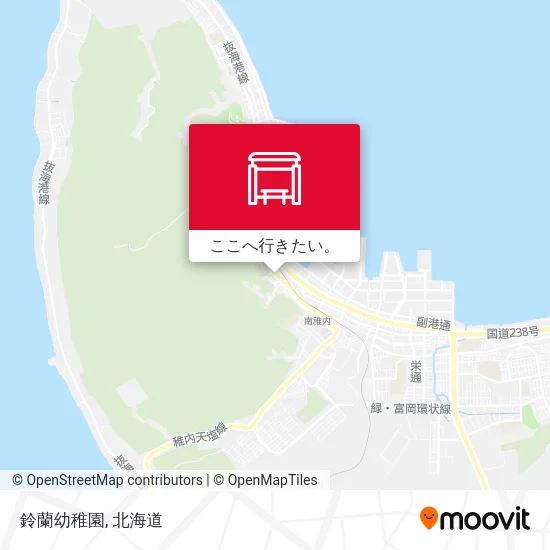 鈴蘭幼稚園地図