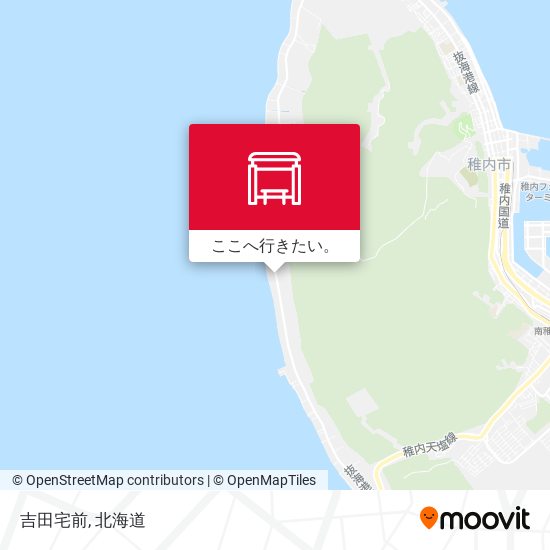 吉田宅前地図