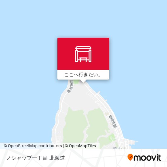 ノシャップ一丁目地図