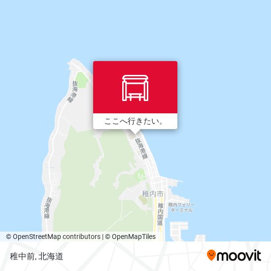 稚中前地図