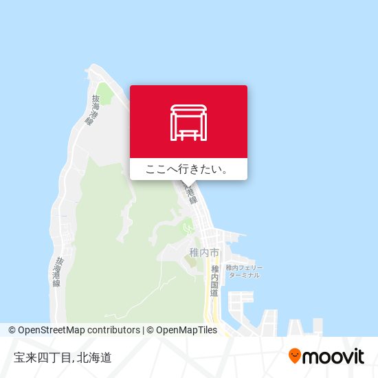 宝来四丁目地図