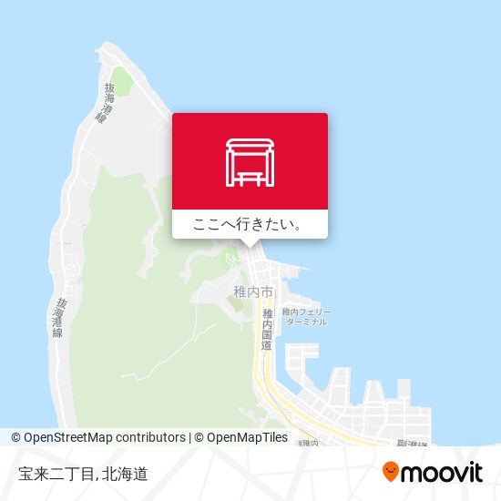 宝来二丁目地図