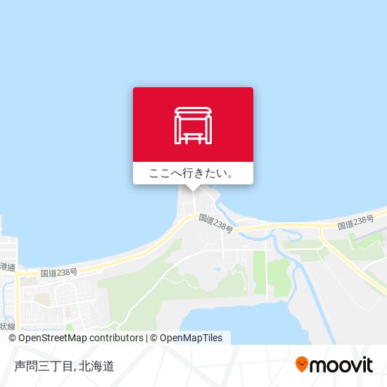 声問三丁目地図