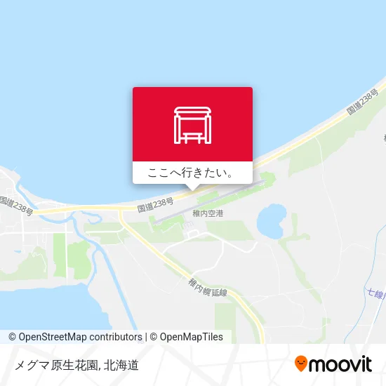 メグマ原生花園地図