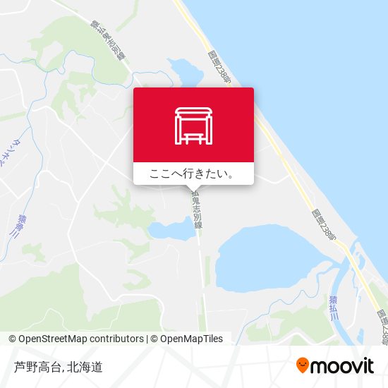 芦野高台地図