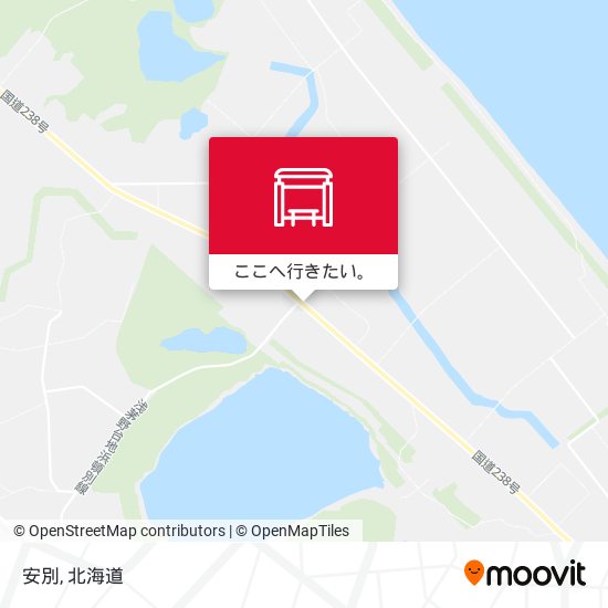 安別地図