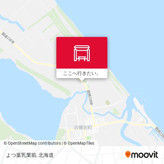 よつ葉乳業前地図