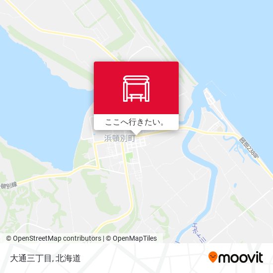 大通三丁目地図