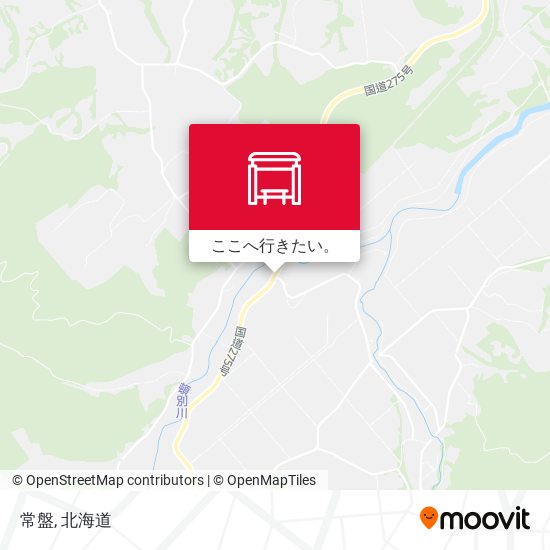 常盤地図