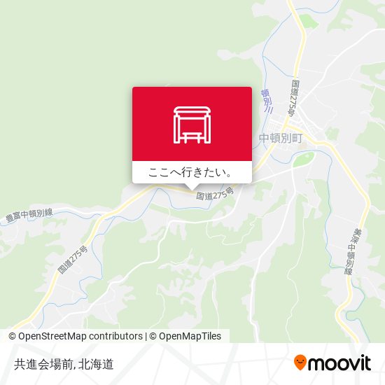 共進会場前地図