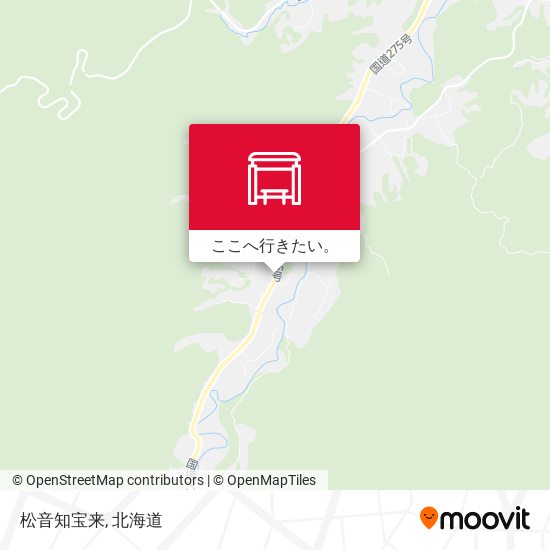 松音知宝来地図