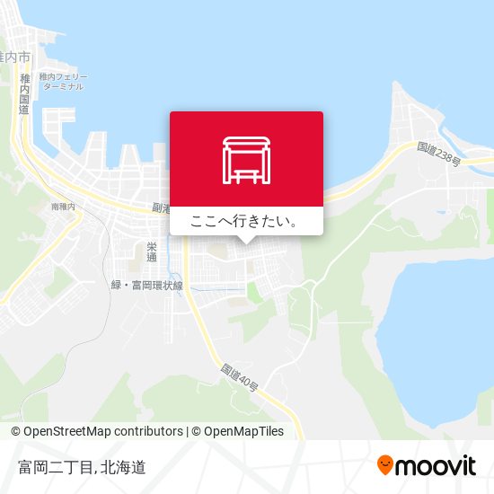 富岡二丁目地図