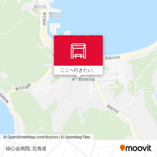 禎心会病院地図